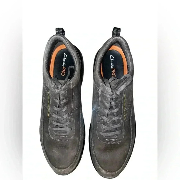 Clarks PRO Lace Sneaker Grey Size 13 - Picture 4 of 6